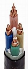 sell electric cable with PVC insulated and sheath 