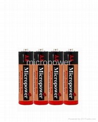 zinc carbon battery AA/R6P