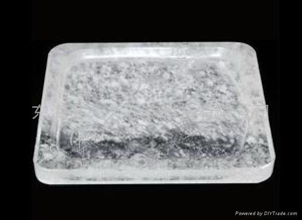 crystal barbecue plate