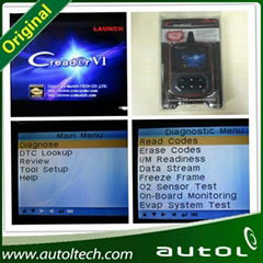 Creaer VI Code reader(THE ONLY FULL COLOR, 4 GRAPH GENERIC OBDII SCANNER!)