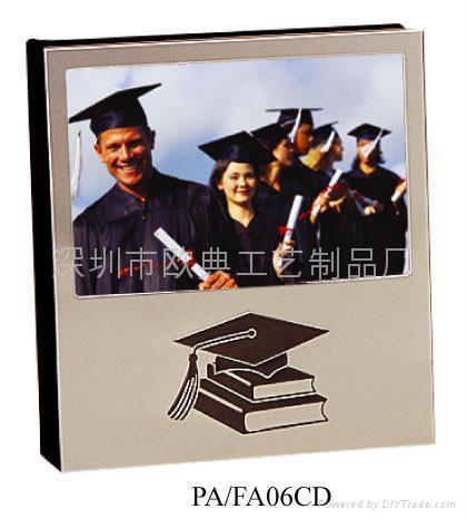 Aluminum  graduation album