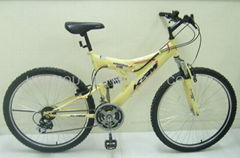 Mountain bike(suspension steel)