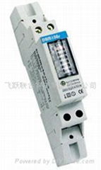 DEM015 single phase DIN-rail watt-hour meter