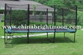 Rectangle Trampoline with Safety