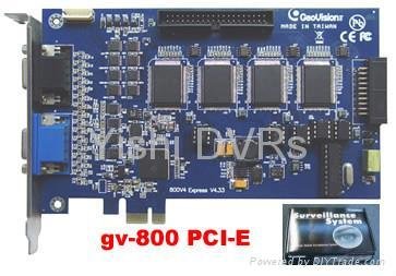 GV-800 PCI-E DVR card  ( Geovision DVR v8.3.2, gv800 DVR PCI-E v4 for 32ch)