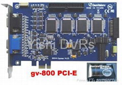 GV-800 DVR card ( gv800 PCI-E v4 , 