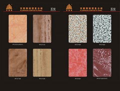 Plastic Aluminum Composite Panel (Marble Faced)