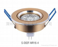 LED Spotlight-MR16-4W-replace 50W halogen lamps - Hotel Lighting