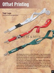 Offset Printing Lanyard