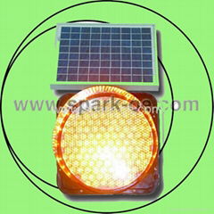 Solar LED Traffic Light System