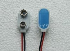 I型硬殼 電池扣 白色 YHKK015