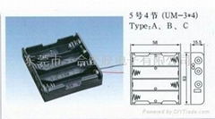 电池盒 5号4节 YHW54-02