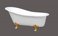 cast iron bathtub 