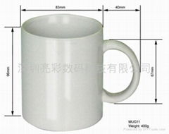 Coated Ceramic Mugs