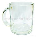 Coated Glass Mug