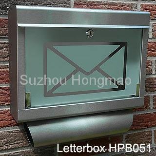 Stainless steel Letterbox