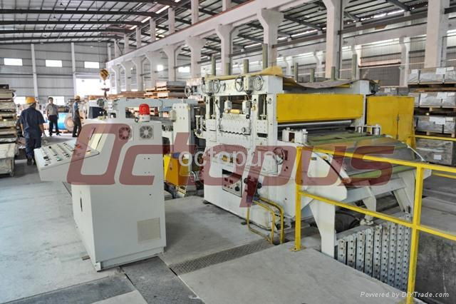 Octopus Metal High-speed Cut to Length Line / shearing machine