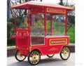 wood flower cart 1