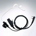 Big PTT,Acoustic Tube Replaceable Ear Microphone  1