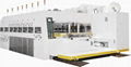 Printer Slotter With Rotary Die Cutter Stacker 