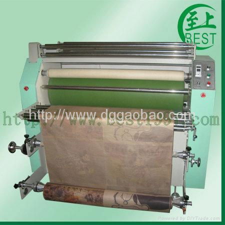 Air operated double location heat press machine   3