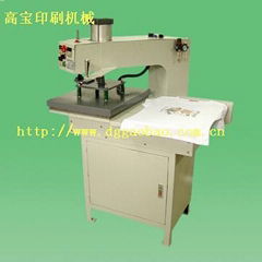 automatic shaking head double location heat press machine