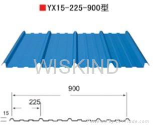 Prefabricated corrugated steel sheet