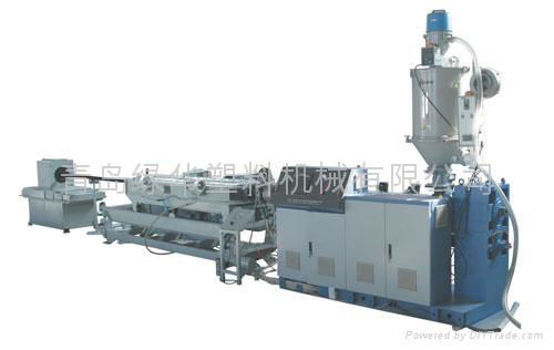 PE double-wall corrugated pipe extrusion line
