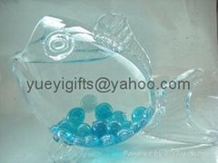 Decoraive fish  Ocean Glassware