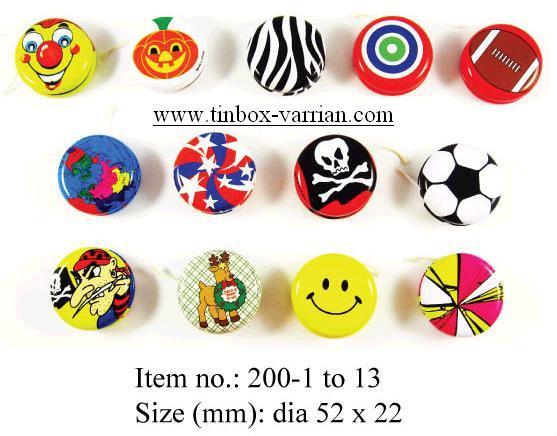 Tin / Metal Yo Yo Toys 