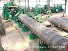 The Spiral Welded Pipe Production Line