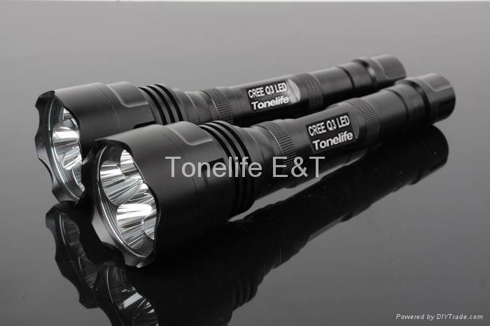 900lumen 5PCS*CREE Q3 Led flashlight 4