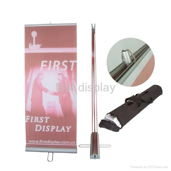 double sided roll up banner stand