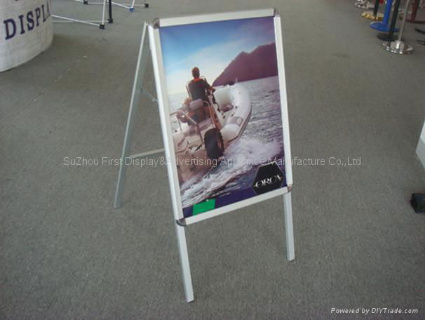 A stand/outdoor poster stand/A poster stand/ 2