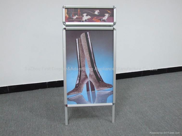 A stand/outdoor poster stand/A poster stand/ 3