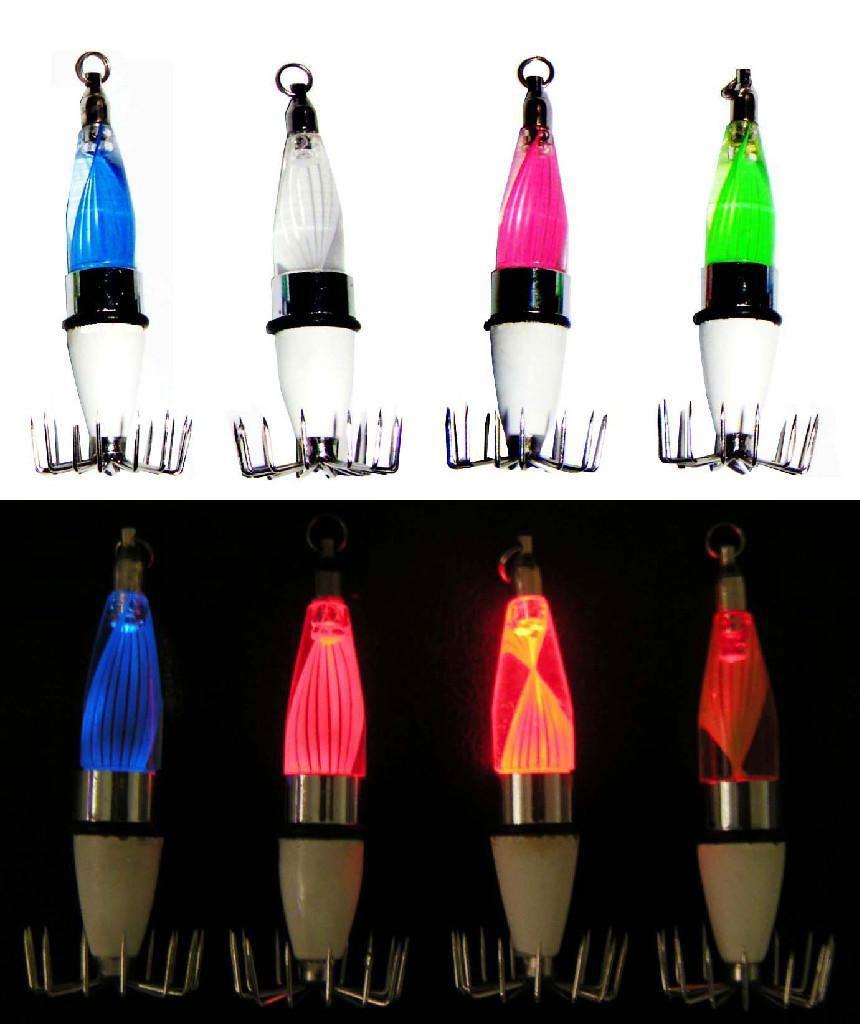 Lighted Small Ribbon Squid jigs