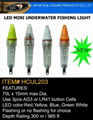 LED Mini Underwater Fishing Light