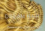 Skin weft remy hair.hand tied weft hair extension