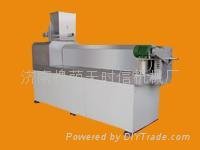 The double-screw extruder 4