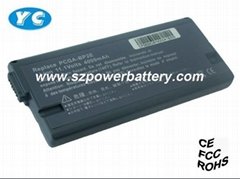 laptop battery for Sony VGN-A270