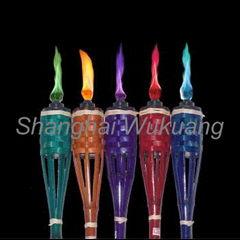 Colour Flame Candles-Colour Flame Bamboo Torch