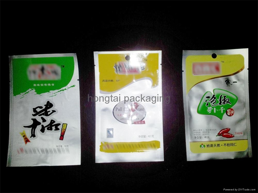 food packaging laminated pouch for snack or spice