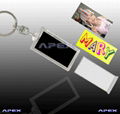 Solar Keychain (Photo Insertable) 1