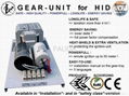 VOC Ballast-Gear-unit HPS 250-1000W