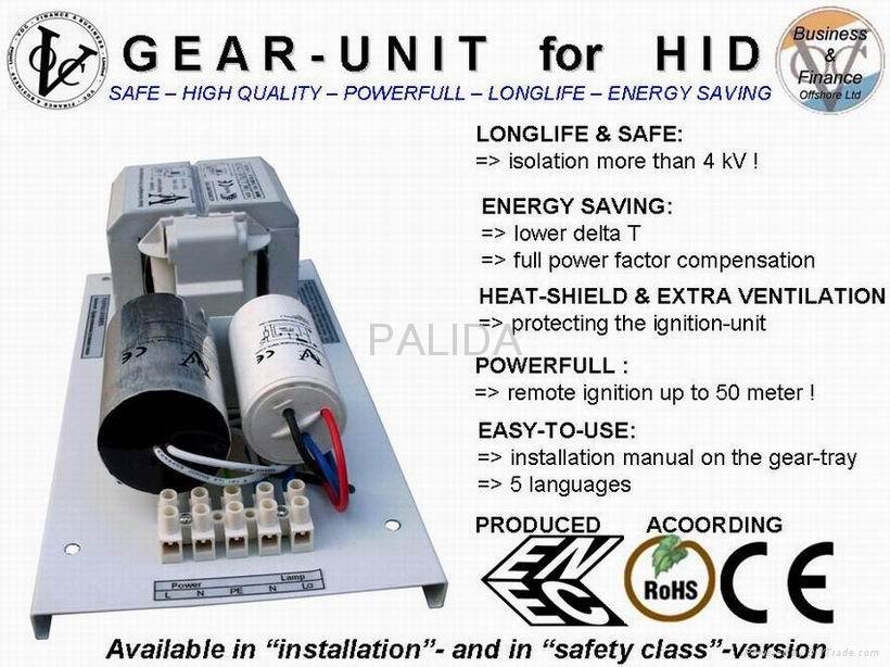 VOC Ballast-Gear-unit HPS 250-1000W 2