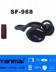 2.4G Stereo wireless headphone(SF-988)