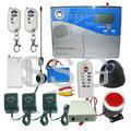 LCD Display Voiced GSM Burglarproof Alarm System   