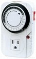 24 Hour Grounded Timer (Single Outlet) 1