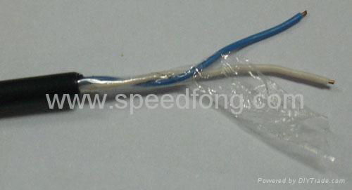 Telecommunication drop wire 1x2x0.5mm (HYY)