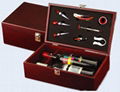 double bottle space wine box with